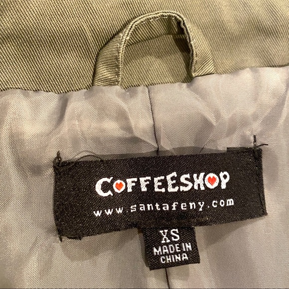 CoffeeShop Trench Coat - Picture 7 of 7